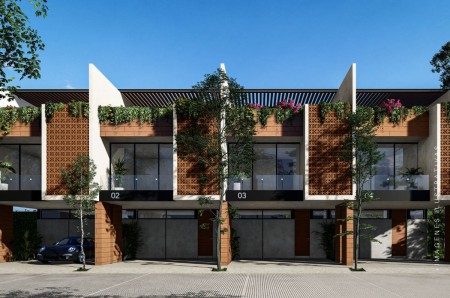  Townhouses en Venta en Privada Seremos con amenidades en Dzitya